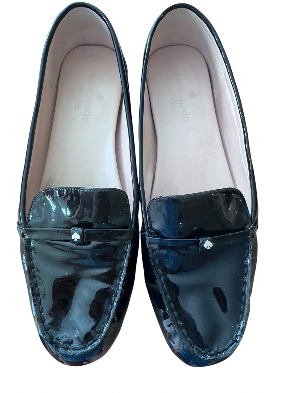 Kate Spade size 8 patent loafer moccasins